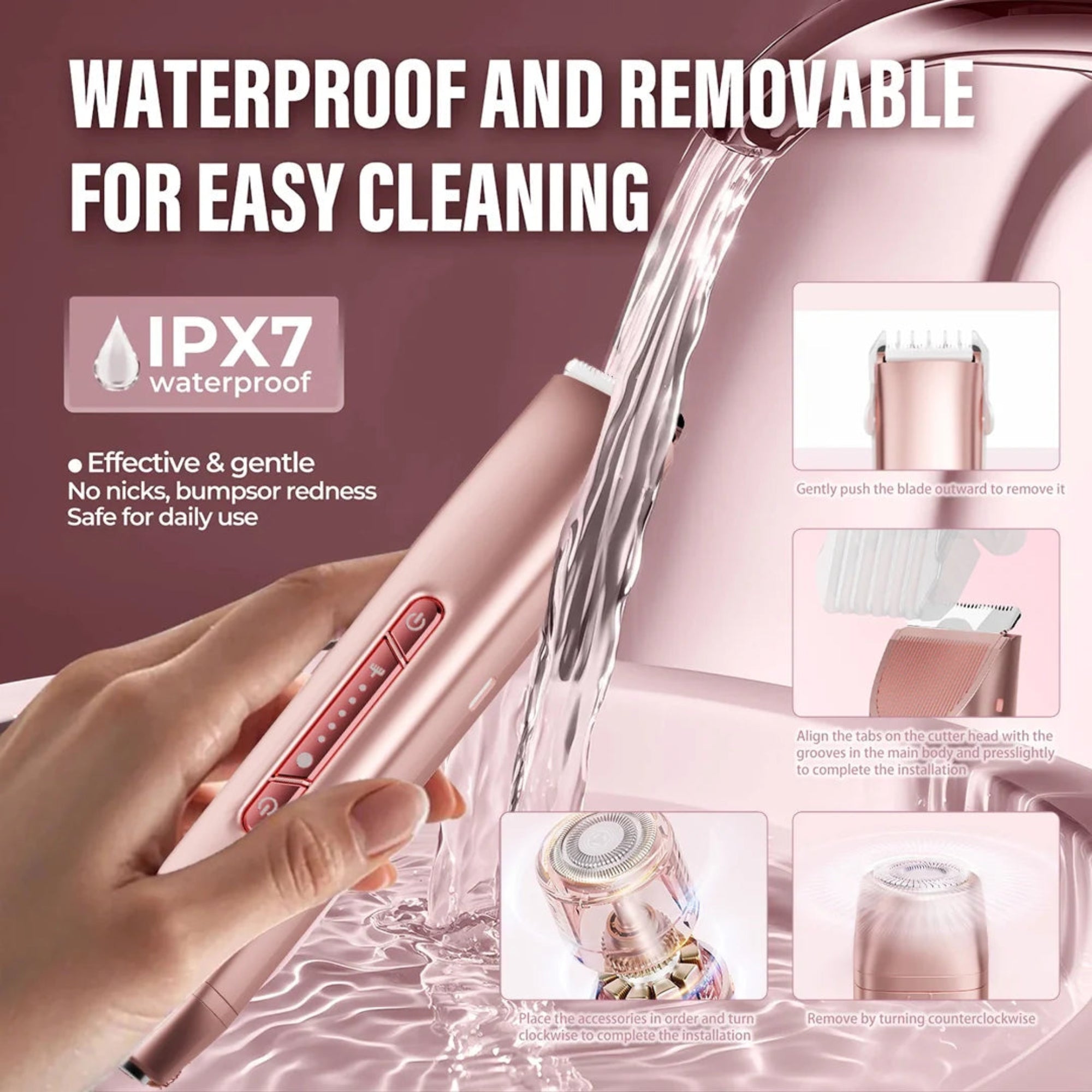 AURIACARE - Tondeuse Intime/Bikini